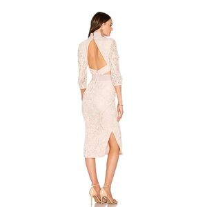 ASILIO REBECCA JUDD DRESS DUSTY BLUSH